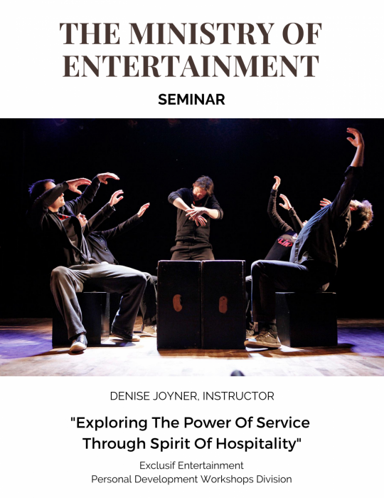 The ministry of entertainment cover